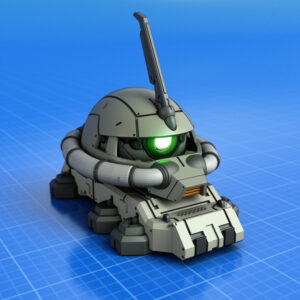 Titan 006 - Bust aka Zaku 1/35