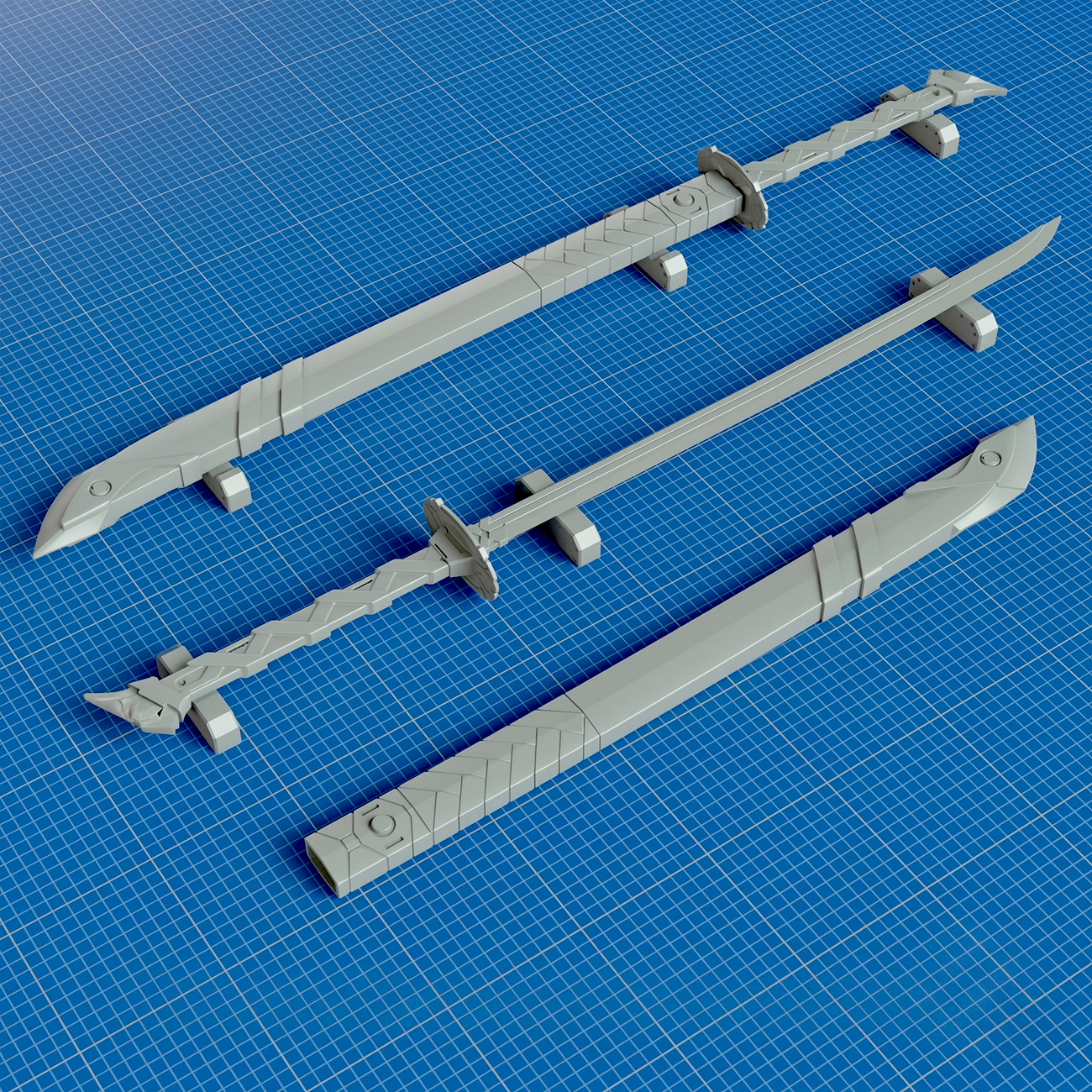 WP 010 - Astray Katana Sword 1/100