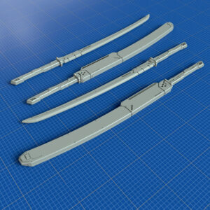 WP 045 - Mechanical Sword 001 1/100 and 1/144