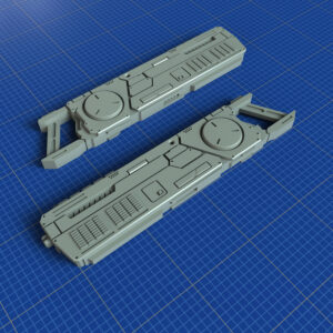 WP 052 - Beam Rifle 003 1/100 and 1/144