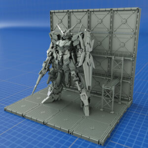 WP 064 - Hanger (Greeble 014) 1/100