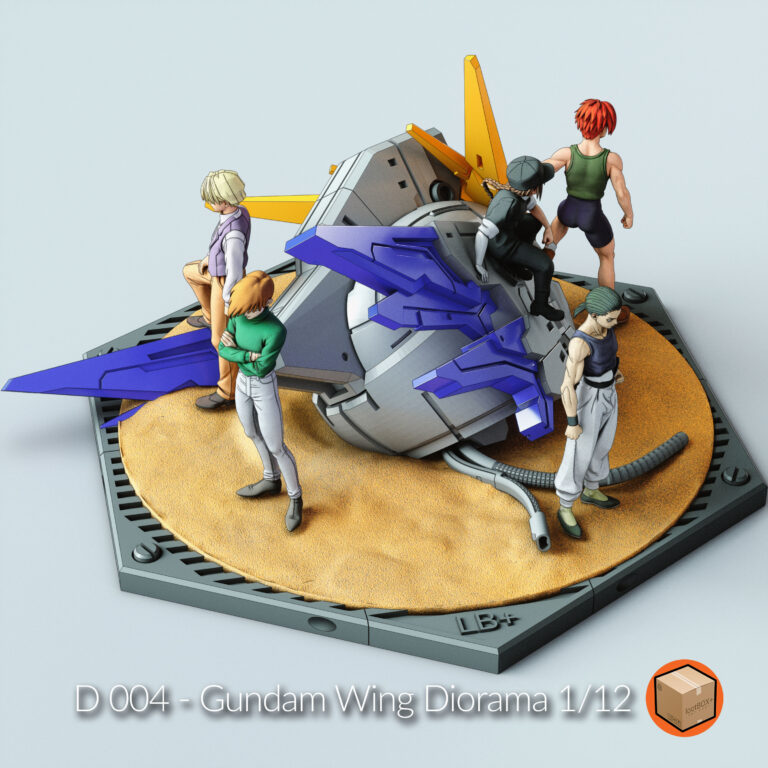 D 004 - Gundam Wing Diorama 1/12 — view 4