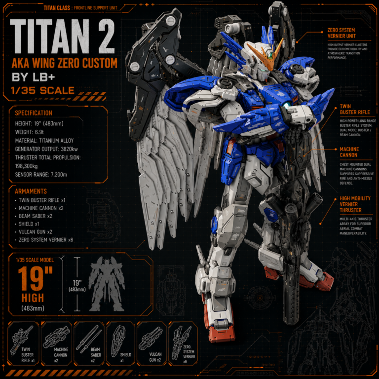 Titan 002 – aka Wing Zero 1/35 — view 11