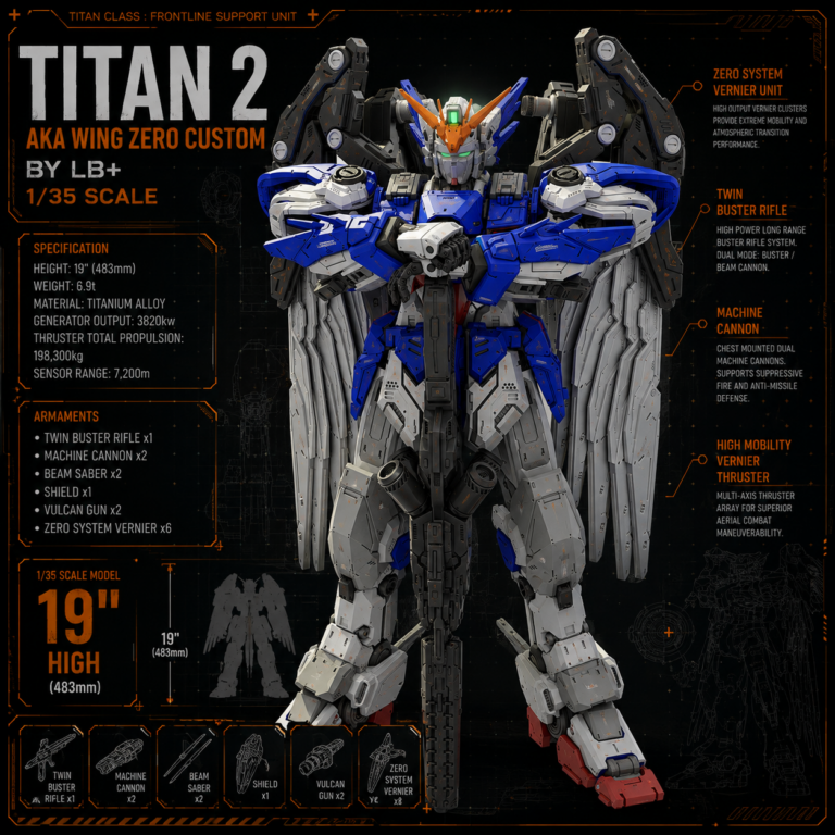 Titan 002 – aka Wing Zero 1/35 — view 1