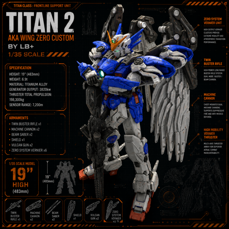 Titan 002 – aka Wing Zero 1/35 — view 10