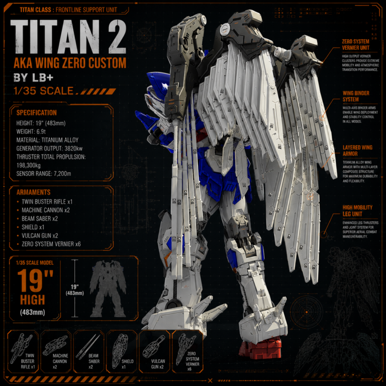 Titan 002 – aka Wing Zero 1/35 — view 9
