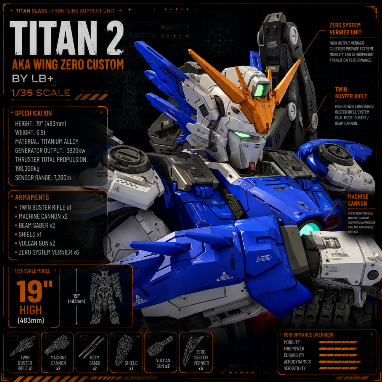 Titan 002 – aka Wing Zero 1/35 — view 7