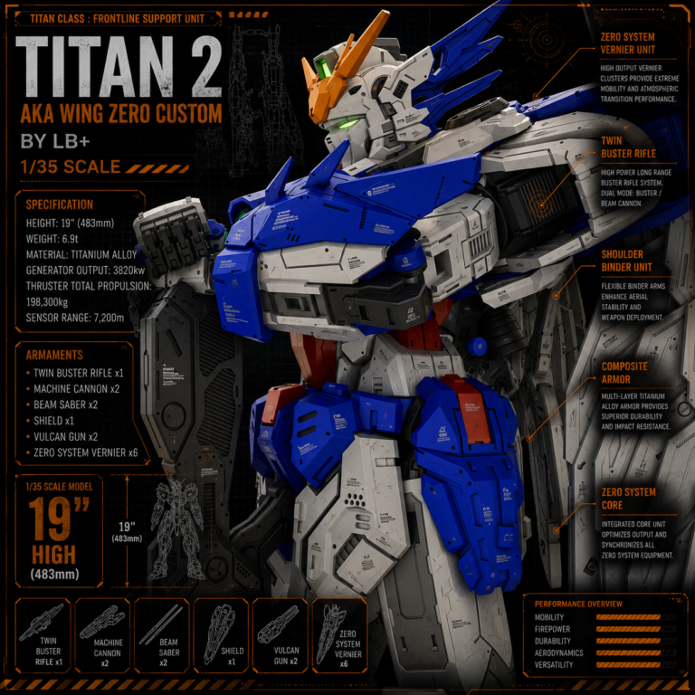 Titan 002 – aka Wing Zero 1/35 — view 6