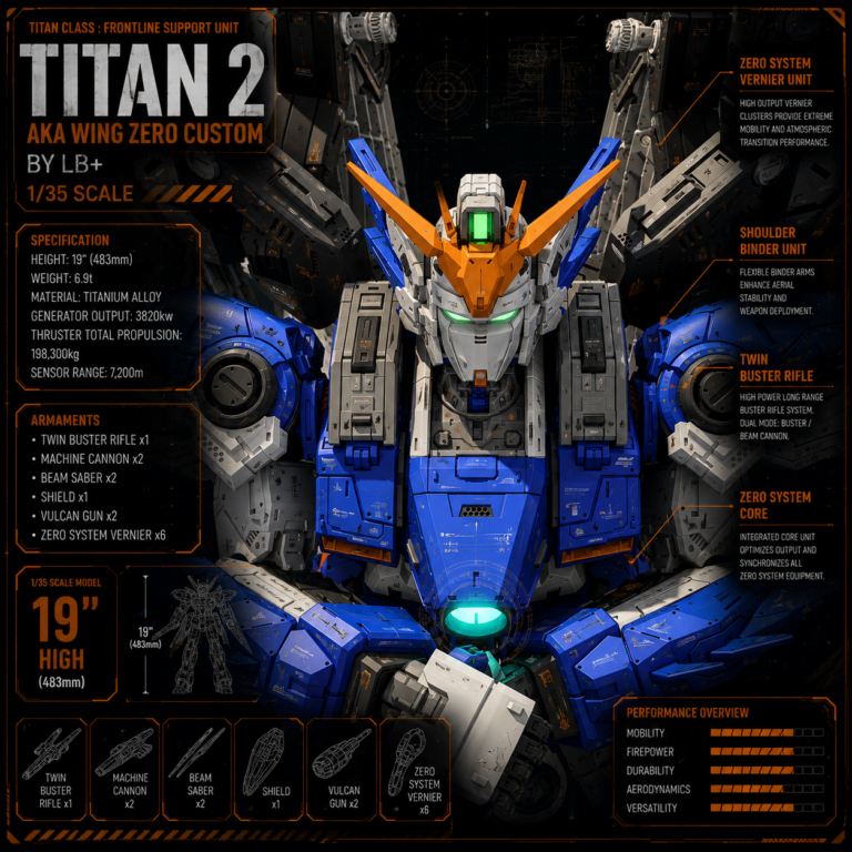 Titan 002 – aka Wing Zero 1/35 — view 5